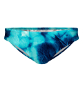 Klasyczny dół od bikini Blue Tie Dye