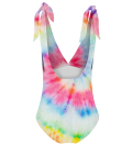 Colorful Tie Dye one piece swimsuit