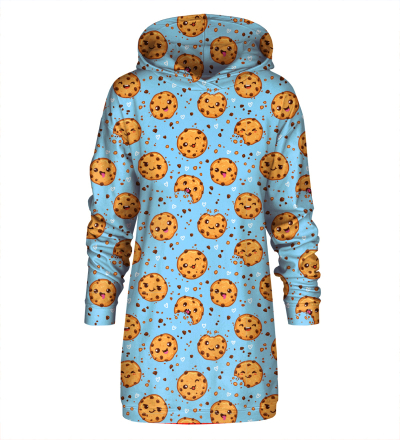 Cookies make me Happy Hoodie Oversize Dress