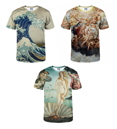 Works of Art T-shirt 3 pack
