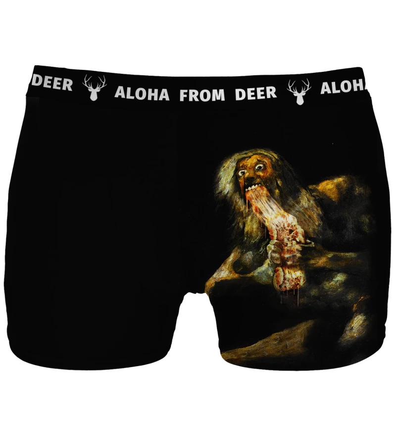  DZUAIKIT Men's Boxer Briefs Hibiscus Aloha Hawaiian