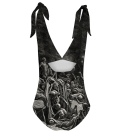 The Vision of The Valley of The Dry Bones one piece swimsuit