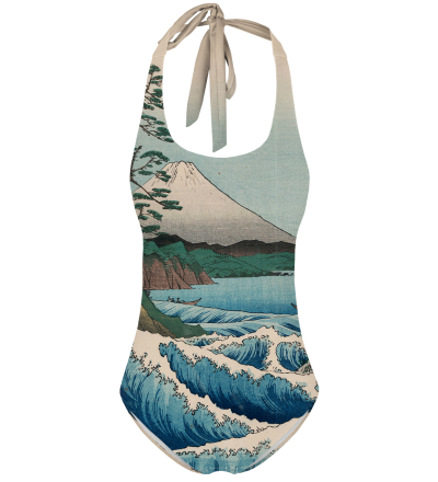 Sea of Satta open back swimsuit