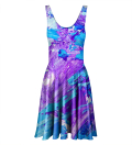 Azure Fantasy Circle Dress