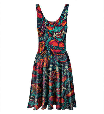 Evil Ruckus Circle Dress