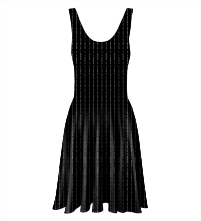 Fk You Black Circle Dress