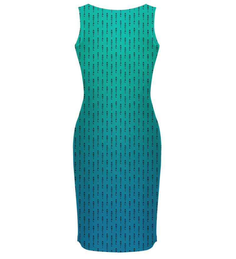 Phthalo ANTI SOCIAL Simple Dress