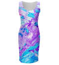 Azure Fantasy Simple Dress