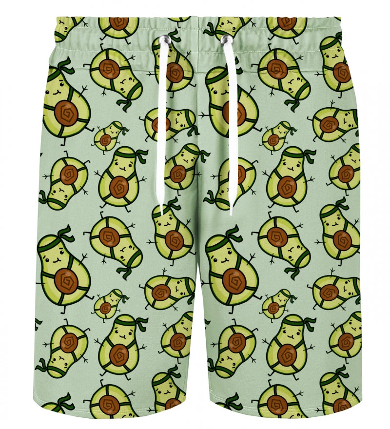 Avocado Ninja Casual Shorts