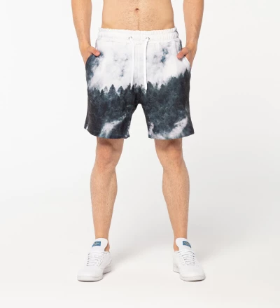 Mighty Forest Grey Casual Shorts