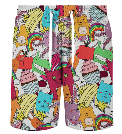 Monsters Casual Shorts