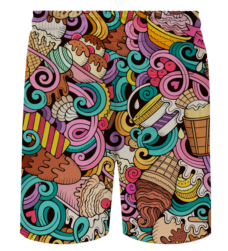 Love thy ice cream Casual Shorts