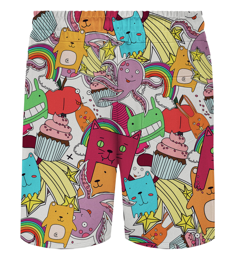 Monsters Casual Shorts
