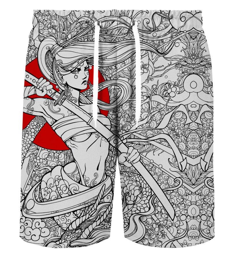 Lady Samurai Casual Shorts