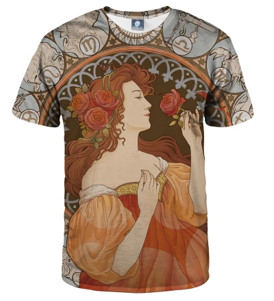 T-shirt Lady with roses