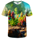 Colorful Weed Plant T-shirt