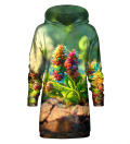 Colorful Weed Hoodie Plant Oversize Dress