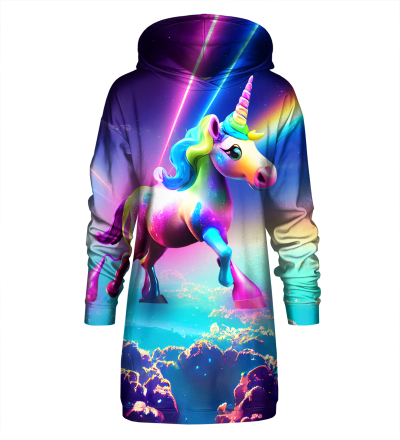 Most Colorful Hoodie Oversize Dress
