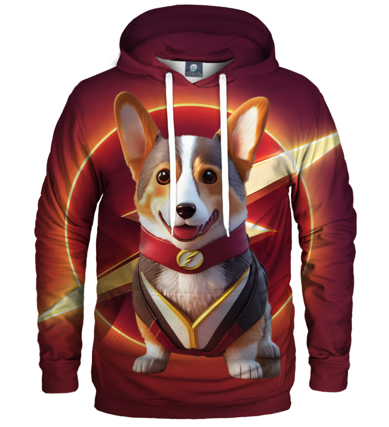 Bluza z kapturem Corgi Flash