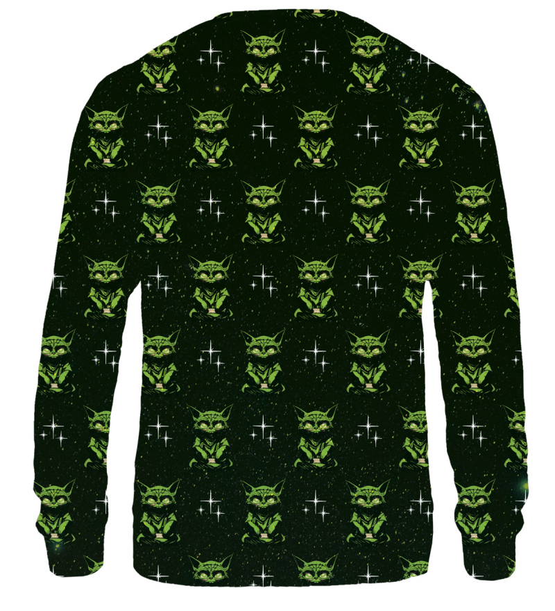 Master Cat pattern Sweatshirt