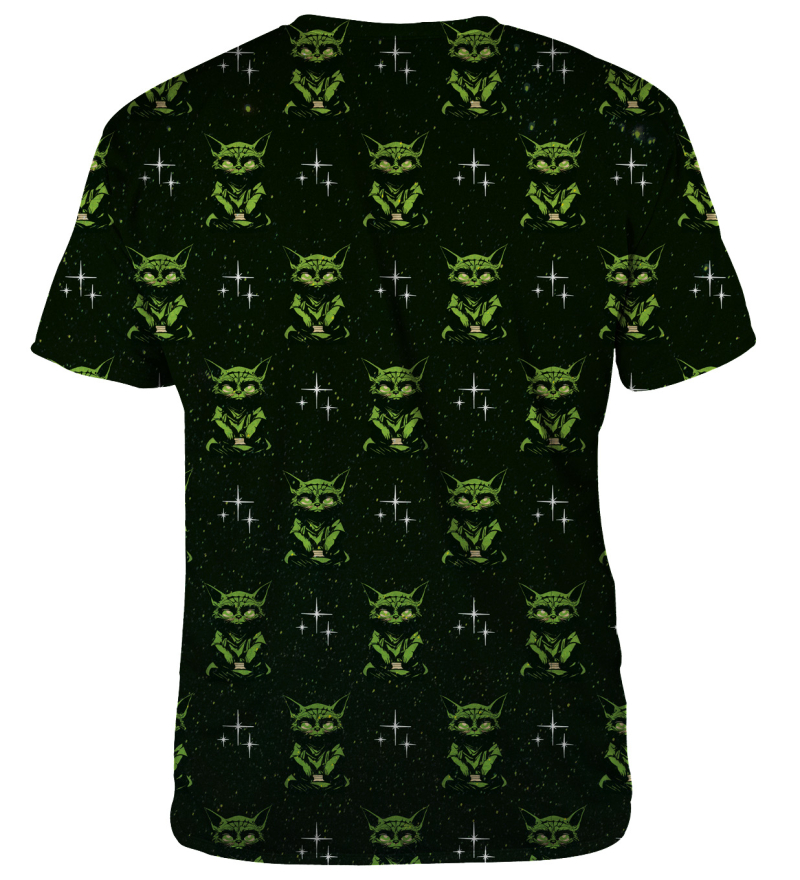 Master Cat pattern T-shirt