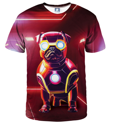 T-shirt Iron Pug