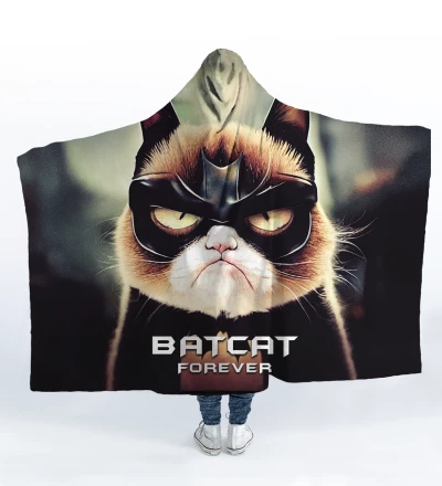 BatCat hooded blanket