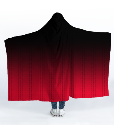 FK You Red Dread hooded blanket