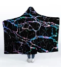 Nocturnal Glow hooded blanket