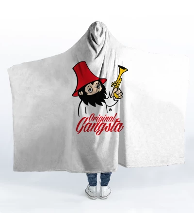 Original Gangsta hooded blanket