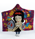 Snow White hooded blanket