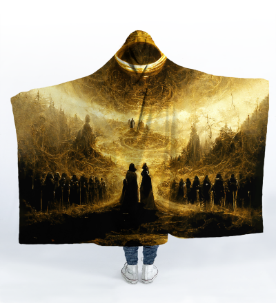 To Rule Them All hooded blanket