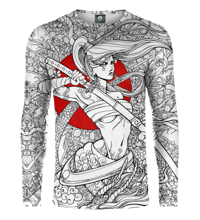 Koszulka z długim rękawem Lady Samurai