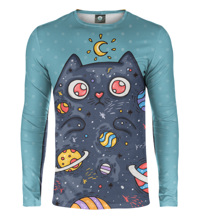 Koszulka z długim rękawem Space Cat