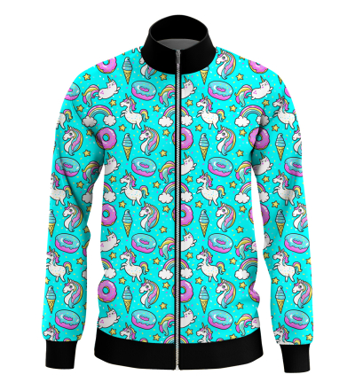 Teal I Die track jacket