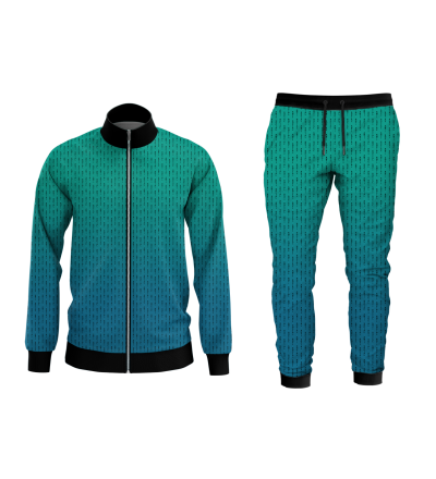 Phthalo ANTI SOCIAL tracksuit