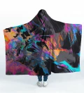 Space Colours hooded blanket
