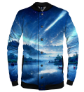 Stars Mountain Aurora baseball jacket