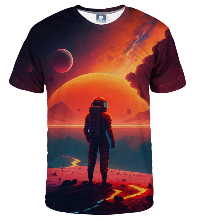 T-shirt Red Space