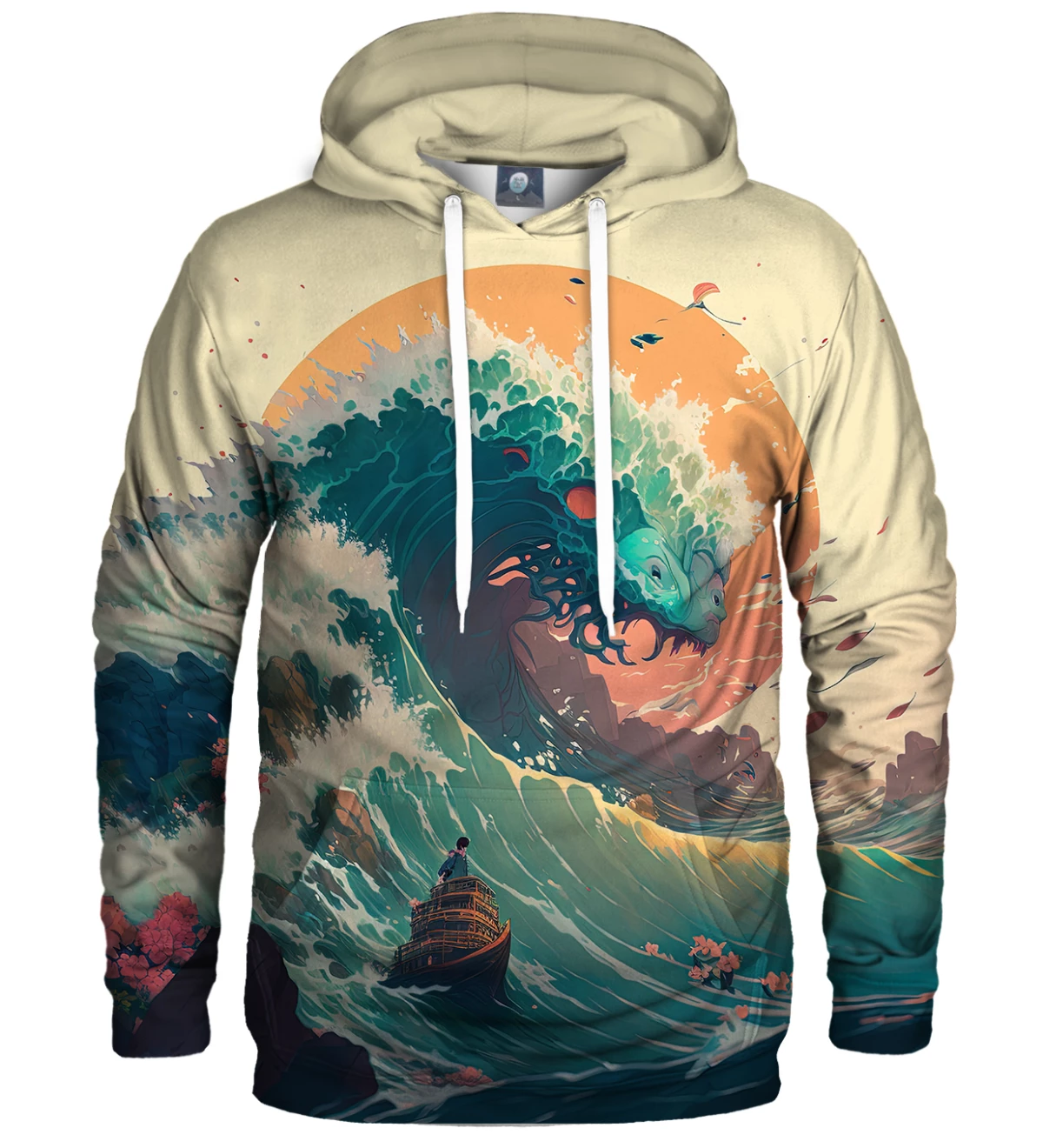 Hokusai discount wave hoodie