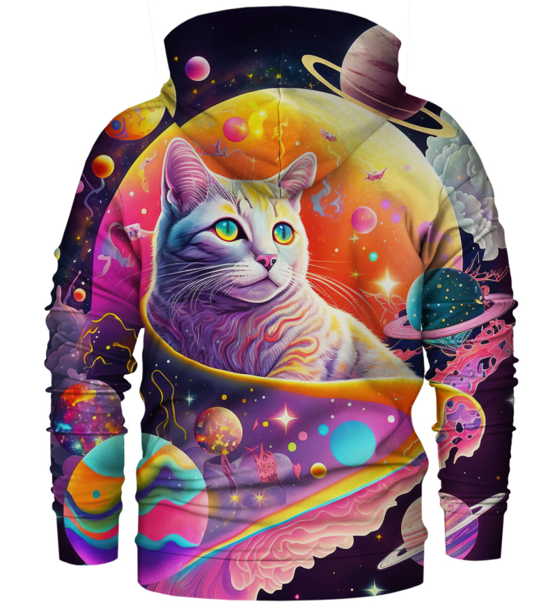 Bluza z kapturem Cosmic Cat