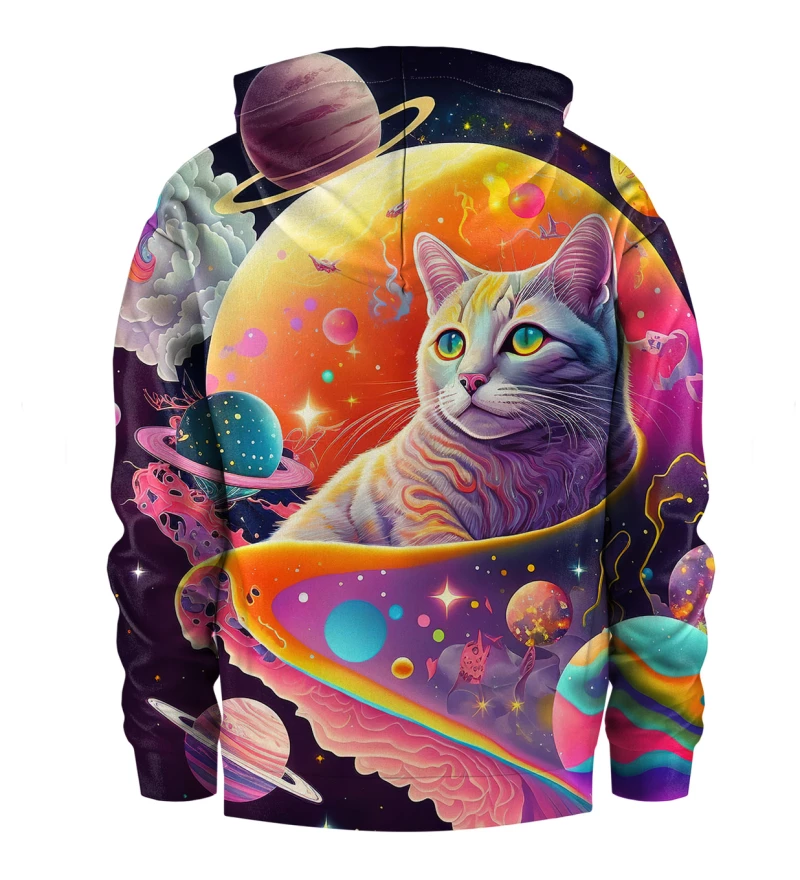Dziecięca bluza z kapturem Cosmic Cat
