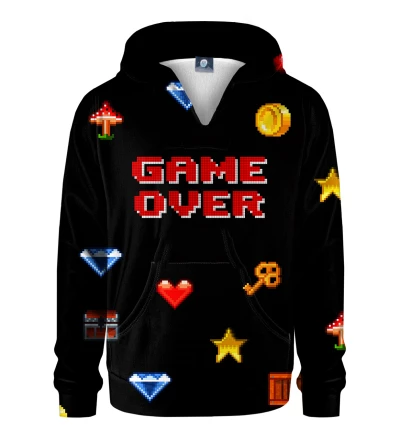 Game over kids hoodie
