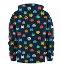 Space Invaders kids hoodie