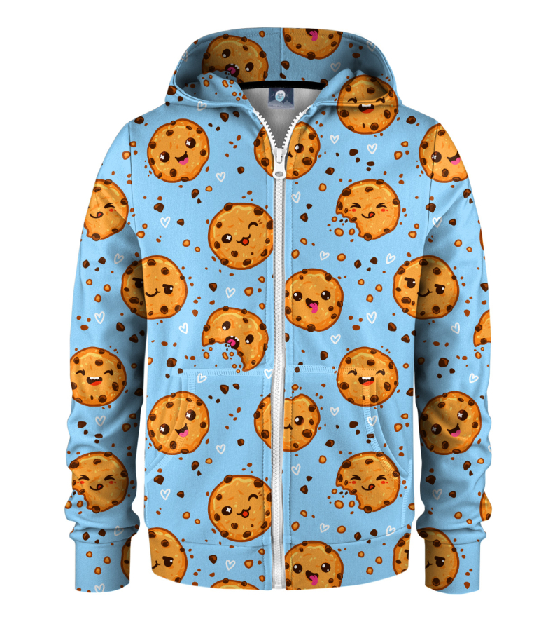 Cookies make me Happy kids zip up hoodie