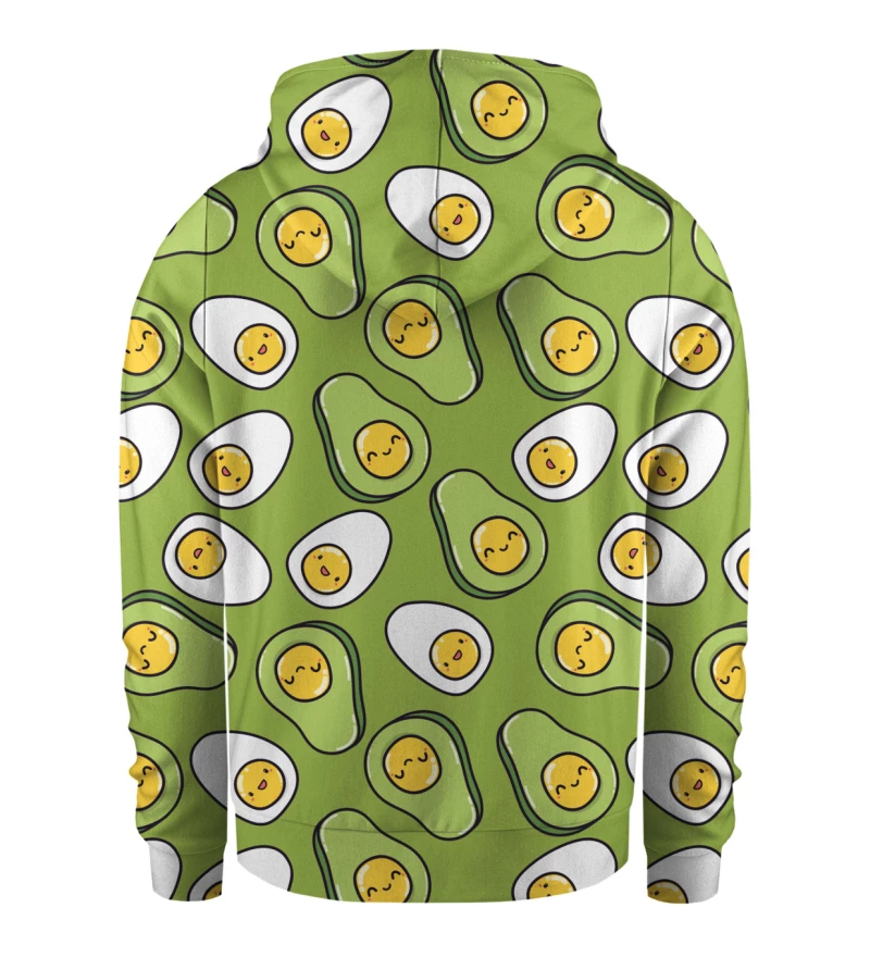 Dziecięca bluza z zamkiem Eggcado