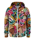 Love thy ice cream kids zip up hoodie