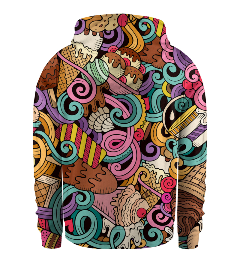 Love thy ice cream kids zip up hoodie Official Store