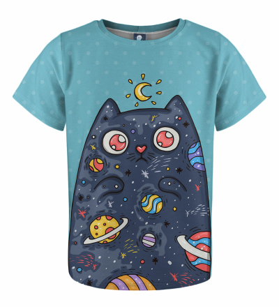 Space Cat t-shirt for kids