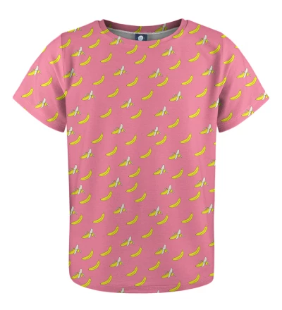 Banana Heaven Pink t-shirt for kids